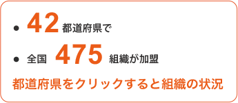 41都道府県で協同組合の連携組織が結成　全国471組織が加盟