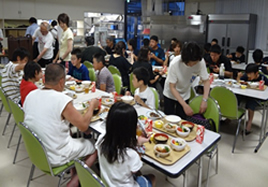 「常陸牛」ステーキの夕食